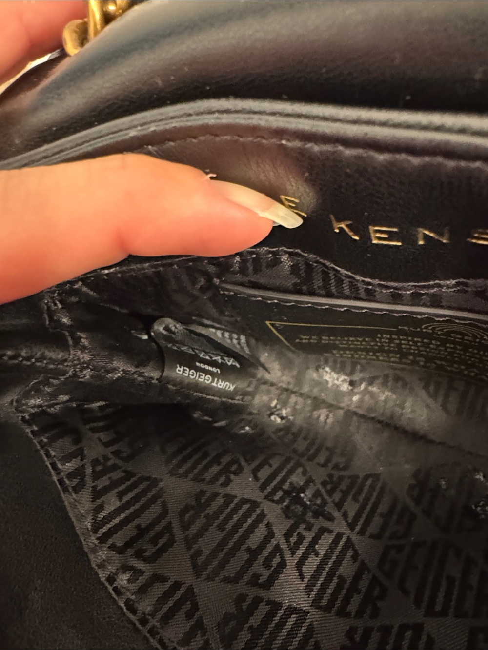 Kurt Geiger the Kensington crossbody shoulder bag purse - Picture 10 of 10